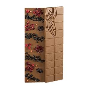 Čokoláda PASSION mléčná - lesní plody 100g CAMBRIEL-čokolády
