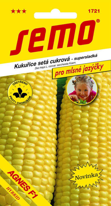Kukuřice cukrová Agnes F1 JAZÝČKY SEMO