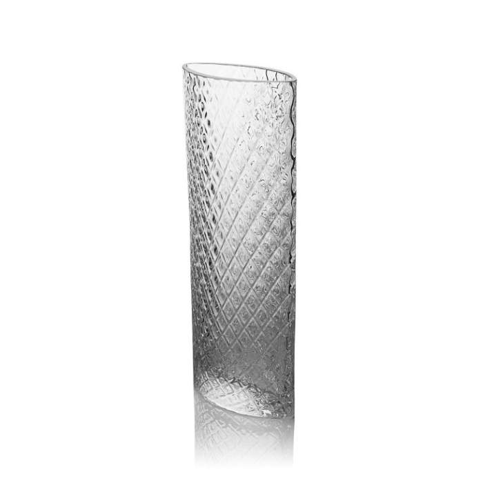 Váza skleněná LILIE čirá 30cm AP crystal s.r.o.
