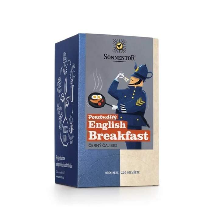 Čaj černý BIO English Breakfast porcovaný 18x1