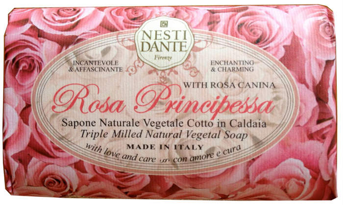 Mýdlo 150g Rosa Principessa Nesti Dante