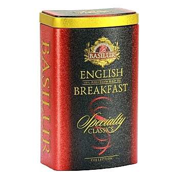 Čaj Basilur Specialty English Breakfast dóza 100g Mix Tee